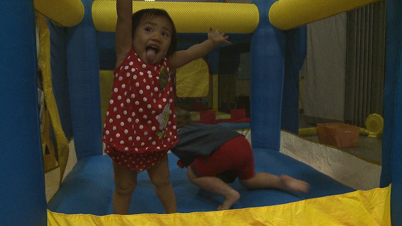 kids jumping